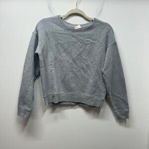 Pact organic 100% cotton neutral gray basics sweater XS